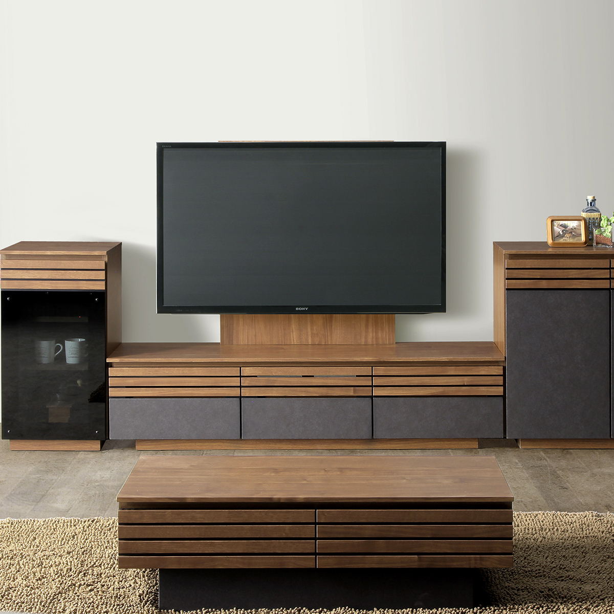 独特の上品 株式会社シギヤマ家具工業 【設置無料】幅150cm テレビボード テレビ台